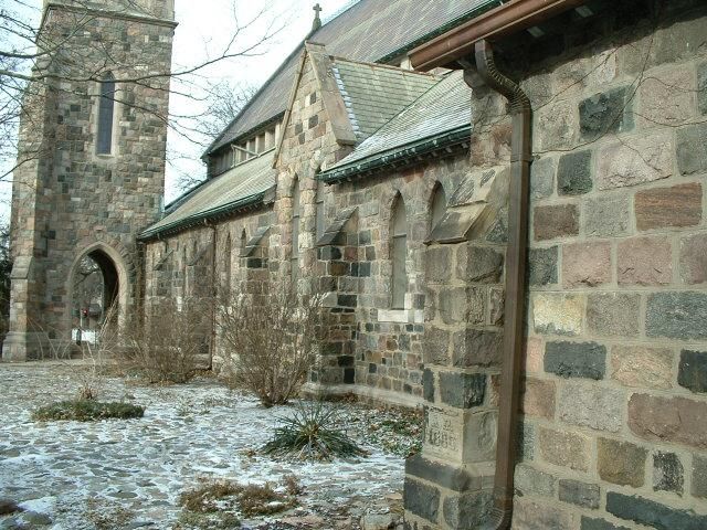 Outside